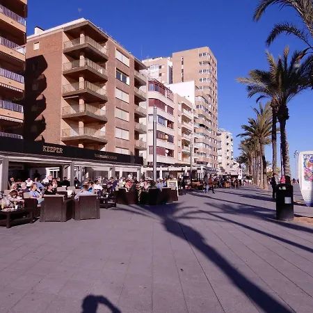Edificio 1º Linea De Playa, En Paseo Maritimo De Torrevieja, Alicante, Costa Blanca Apartman *