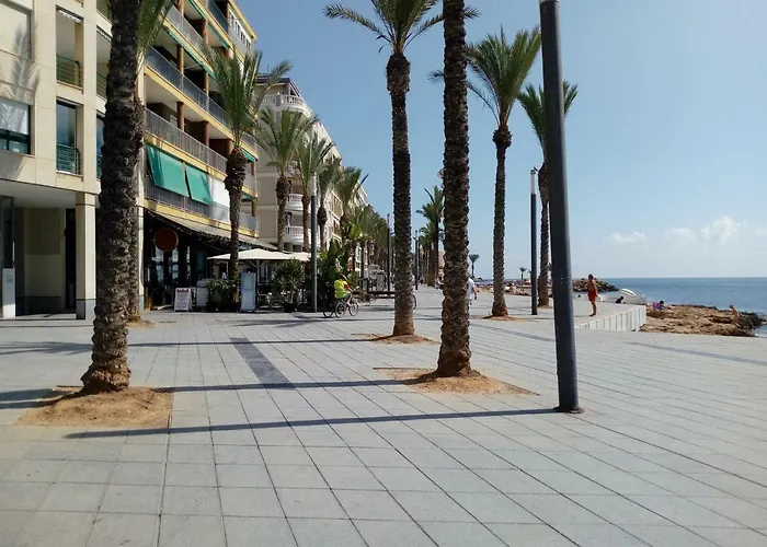 Apartmán Edificio 1º Linea De Playa, En Paseo Maritimo De Torrevieja, Alicante, Costa Blanca