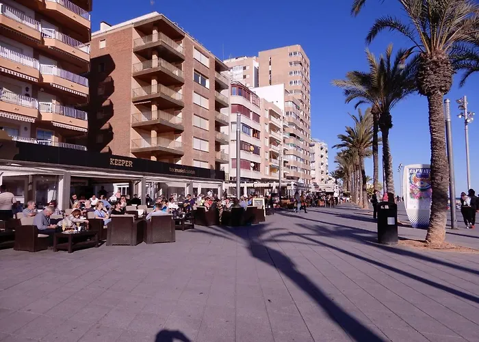 Edificio 1º Linea De Playa, En Paseo Maritimo De Torrevieja, Alicante, Costa Blanca Apartmán *